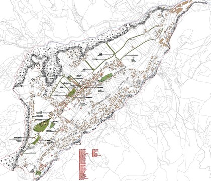 Ozelenitev trškega jedra in naselja Lovrenc