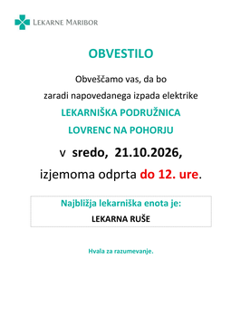 Obvestilo_zaprtje_lekarne